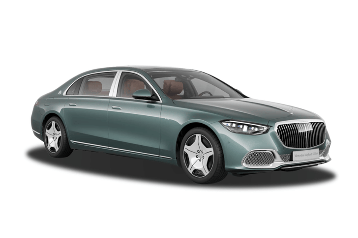 Mercedes Benz S Class Maybach Color Verde Silver Mercedes Benz S Class Maybach Color Verde Silver